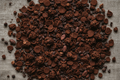 Granola oscura con cacao en copos