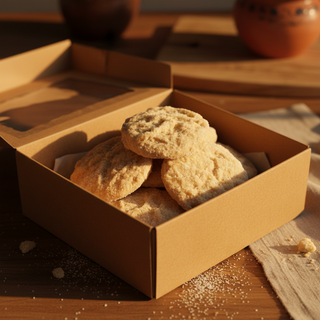 Polvorones empaque artesanal
